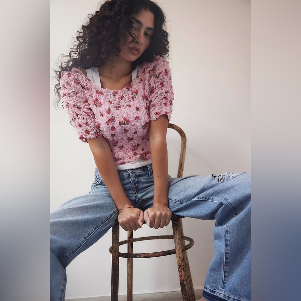 Free People Rosie Posey Top - Picture 1 of 6